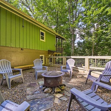 Charming Maggie Valley Getaway With Fire Pit! Екстериор снимка