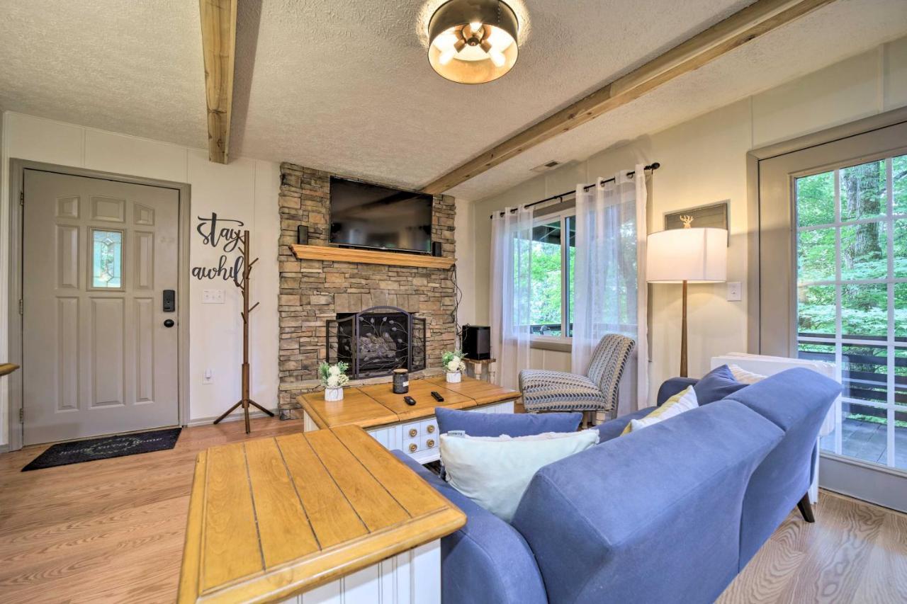 Charming Maggie Valley Getaway With Fire Pit! Екстериор снимка