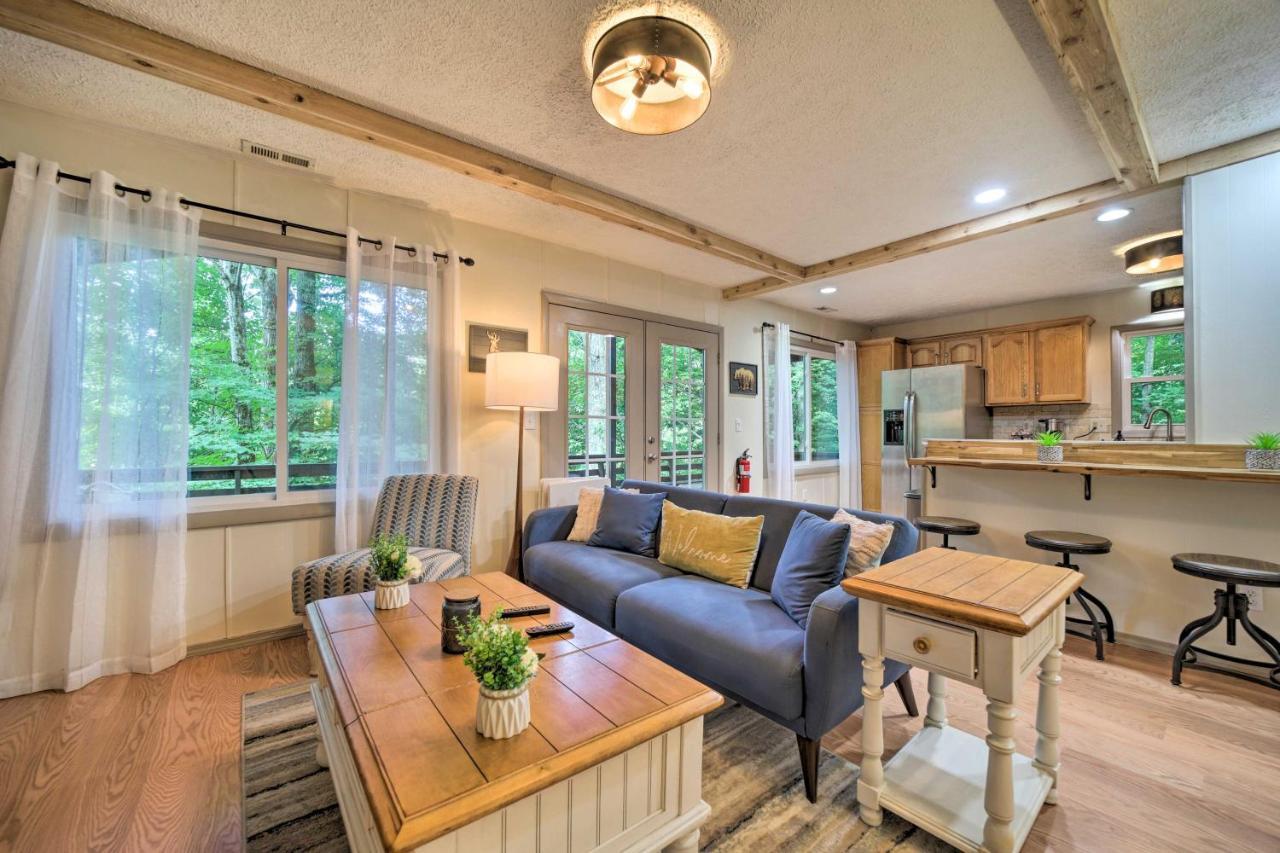Charming Maggie Valley Getaway With Fire Pit! Екстериор снимка