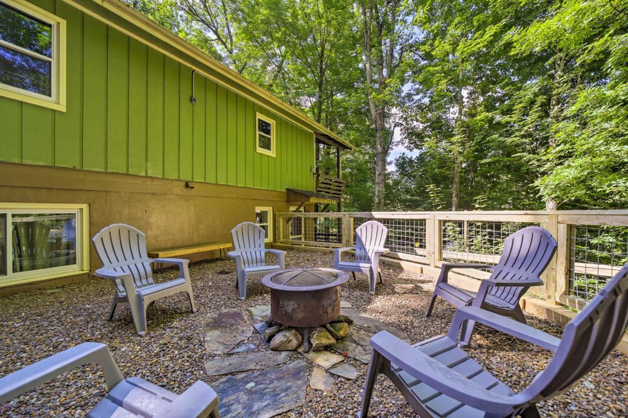 Charming Maggie Valley Getaway With Fire Pit! Екстериор снимка