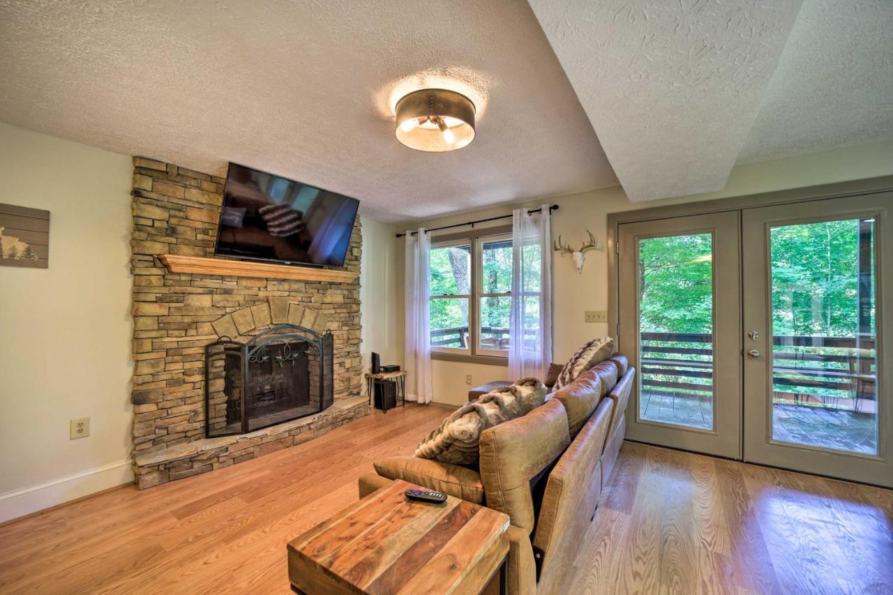 Charming Maggie Valley Getaway With Fire Pit! Екстериор снимка